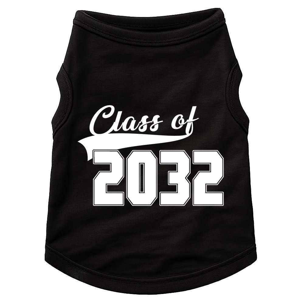 Class Of 2032 Kindergarten Future Graduate Doggie Tank