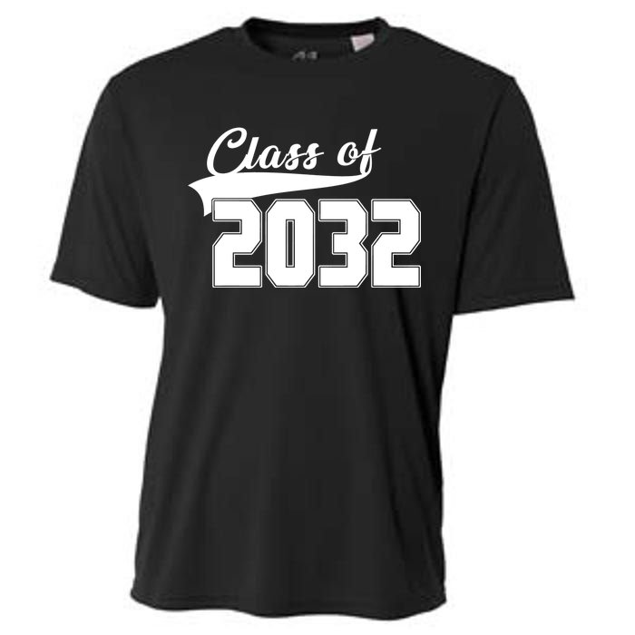 Class Of 2032 Kindergarten Future Graduate Cooling Performance Crew T-Shirt