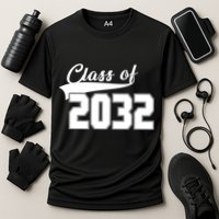 Class Of 2032 Kindergarten Future Graduate Performance Shirt
