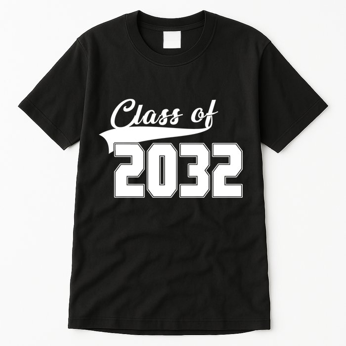 Class Of 2032 Kindergarten Future Graduate Tall T-Shirt