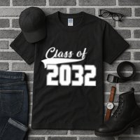 Class Of 2032 Kindergarten Future Graduate Tall T-Shirt