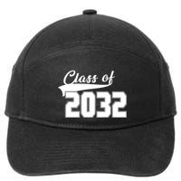 Class Of 2032 Kindergarten Future Graduate 7-Panel Snapback Hat
