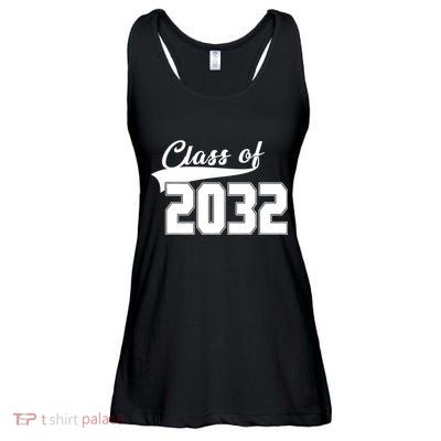 Class Of 2032 Kindergarten Future Graduate Ladies Essential Flowy Tank