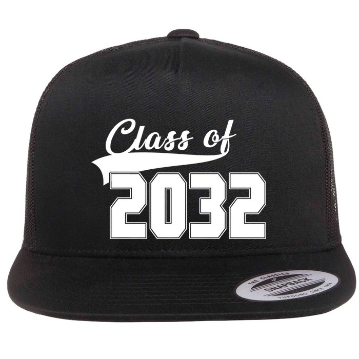 Class Of 2032 Kindergarten Future Graduate Flatbill Hat