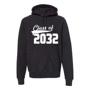 Class Of 2032 Kindergarten Future Graduate Premium Hoodie