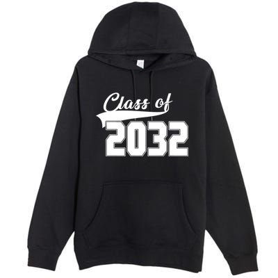 Class Of 2032 Kindergarten Future Graduate Premium Pullover Hoodie