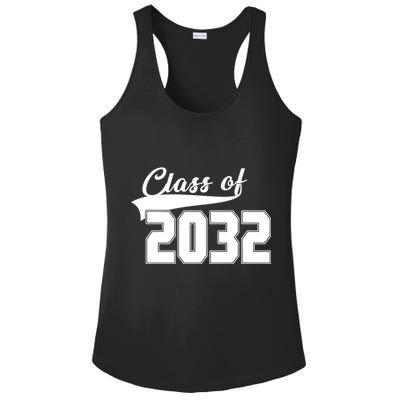Class Of 2032 Kindergarten Future Graduate Ladies PosiCharge Competitor Racerback Tank