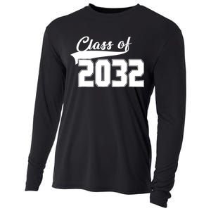 Class Of 2032 Kindergarten Future Graduate Cooling Performance Long Sleeve Crew