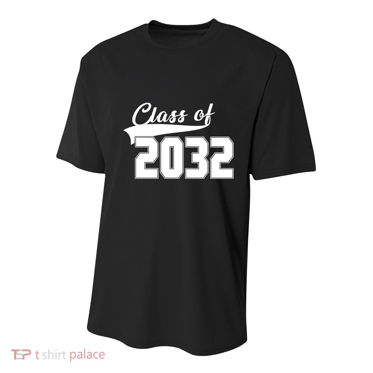 Class Of 2032 Kindergarten Future Graduate Youth Performance Sprint T-Shirt
