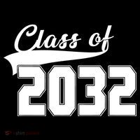 Class Of 2032 Kindergarten Future Graduate Youth Performance Sprint T-Shirt