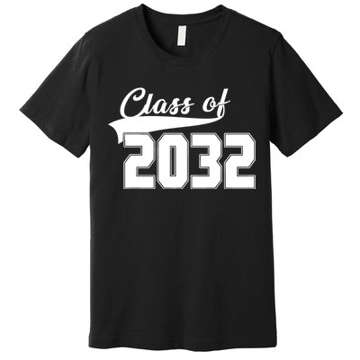 Class Of 2032 Kindergarten Future Graduate Premium T-Shirt