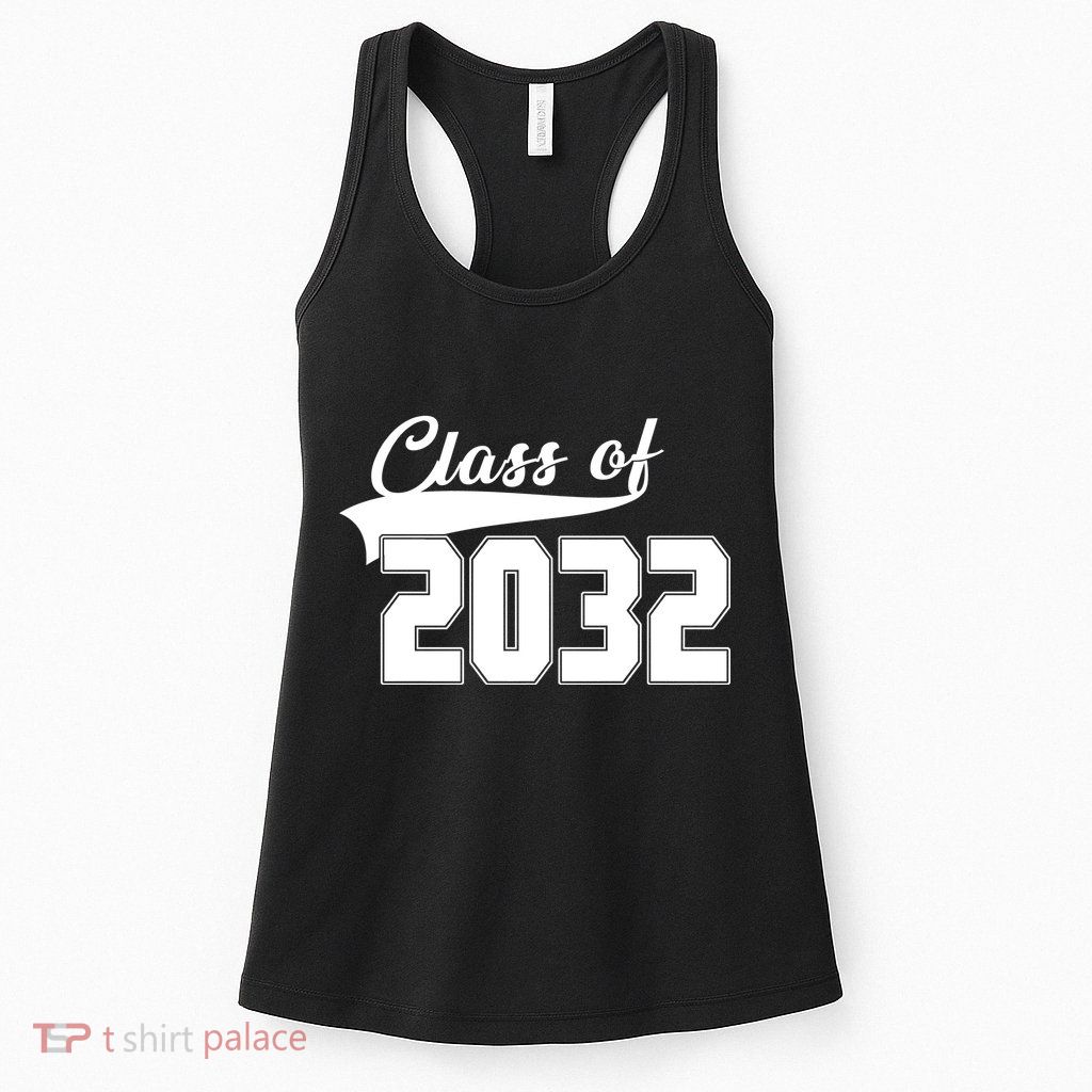 Class Of 2032 Kindergarten Future Graduate Womens Tank Top
