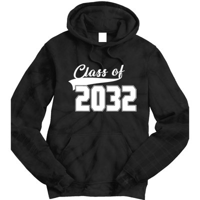 Class Of 2032 Kindergarten Future Graduate Tie Dye Hoodie