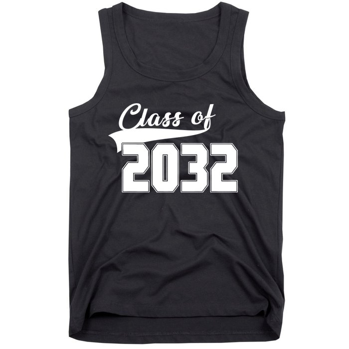 Class Of 2032 Kindergarten Future Graduate Tank Top