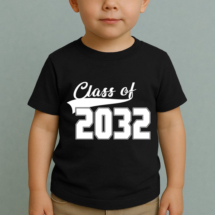 Class Of 2032 Kindergarten Future Graduate Toddler T-Shirt