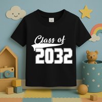 Class Of 2032 Kindergarten Future Graduate Toddler T-Shirt