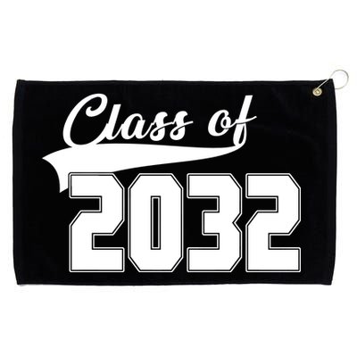 Class Of 2032 Kindergarten Future Graduate Grommeted Golf Towel