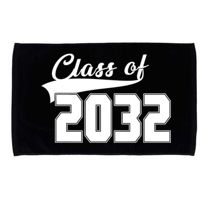 Class Of 2032 Kindergarten Future Graduate Microfiber Hand Towel