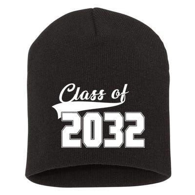 Class Of 2032 Kindergarten Future Graduate Short Acrylic Beanie