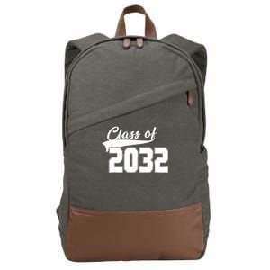 Class Of 2032 Kindergarten Future Graduate Cotton Canvas Backpack