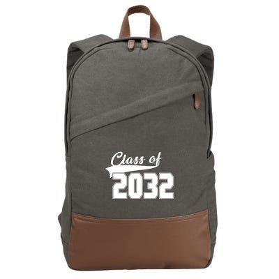 Class Of 2032 Kindergarten Future Graduate Cotton Canvas Backpack