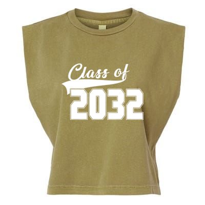 Class Of 2032 Kindergarten Future Graduate Garment-Dyed Women's Muscle Tee