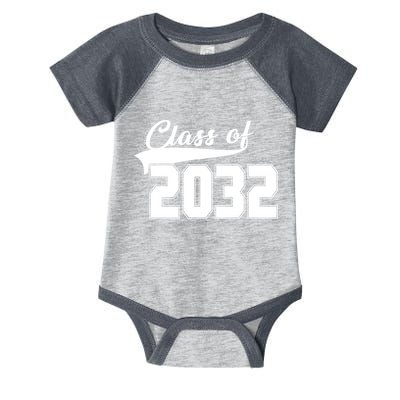 Class Of 2032 Kindergarten Future Graduate Infant Baby Jersey Bodysuit