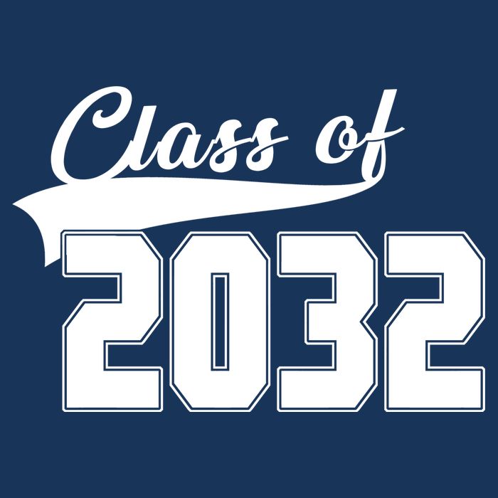 Class Of 2032 Kindergarten Future Graduate Infant Baby Jersey Bodysuit