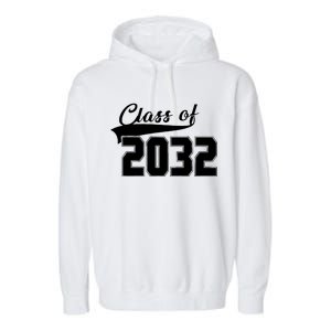 Class Of 2032 Kindergarten Future Graduate Garment-Dyed Fleece Hoodie