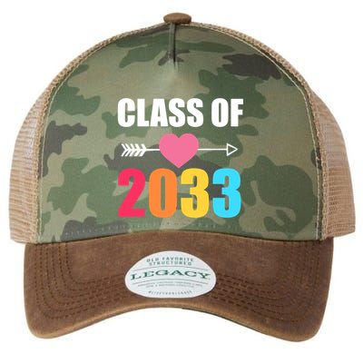 Class of 2033 School Kindergarten Colorful Legacy Tie Dye Trucker Hat
