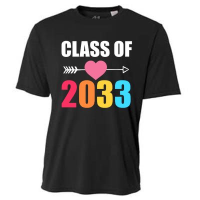 Class of 2033 School Kindergarten Colorful Cooling Performance Crew T-Shirt