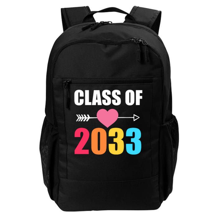 Class of 2033 School Kindergarten Colorful Daily Commute Backpack