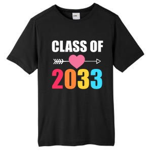 Class of 2033 School Kindergarten Colorful Tall Fusion ChromaSoft Performance T-Shirt