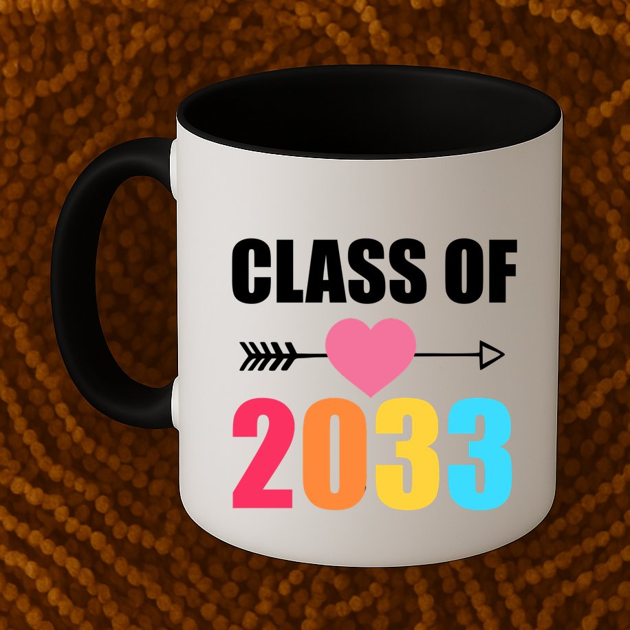 Class of 2033 School Kindergarten Colorful Mug