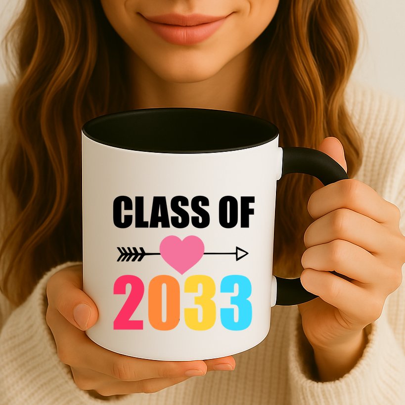 Class of 2033 School Kindergarten Colorful Mug
