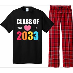 Class of 2033 School Kindergarten Colorful Pajama Set