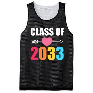 Class of 2033 School Kindergarten Colorful Mesh Reversible Basketball Jersey Tank