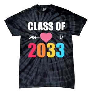 Class of 2033 School Kindergarten Colorful Tie-Dye T-Shirt