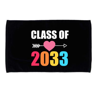 Class of 2033 School Kindergarten Colorful Microfiber Hand Towel