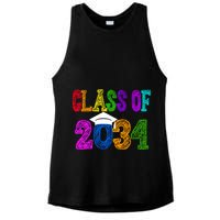 Class Of 2034 Graduation First Day Of School Ladies PosiCharge Tri-Blend Wicking Tank