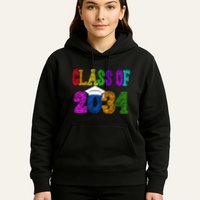 Class Of 2034 Graduation First Day Of School Hoodie