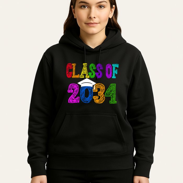 Class Of 2034 Graduation First Day Of School Hoodie