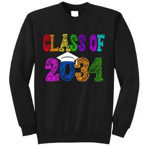 Class Of 2034 Graduation First Day Of School Sweatshirt