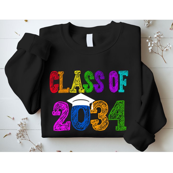 Class Of 2034 Graduation First Day Of School Sweatshirt