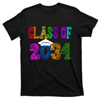 Class Of 2034 Graduation First Day Of School T-Shirt