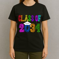 Class Of 2034 Graduation First Day Of School T-Shirt