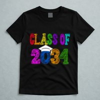 Class Of 2034 Graduation First Day Of School T-Shirt