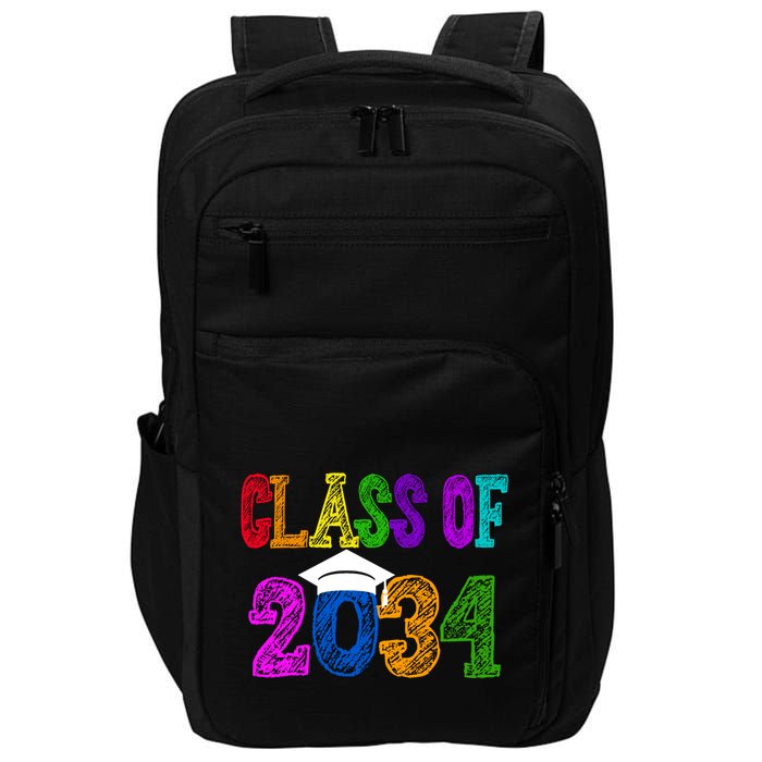 Class Of 2034 Graduation First Day Of School Impact Tech Backpack