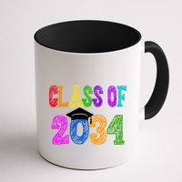 Class Of 2034 Graduation First Day Of School Mug