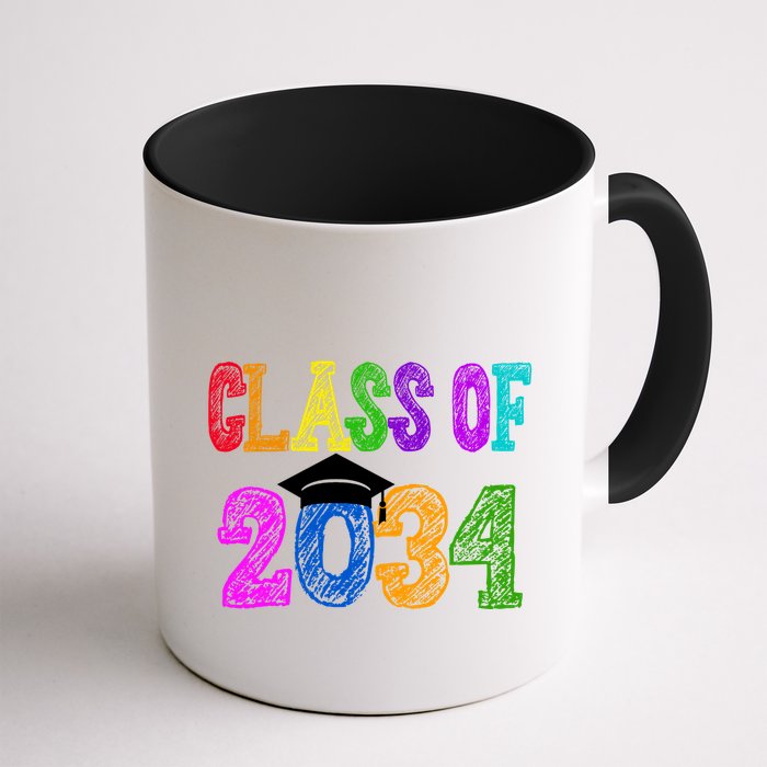 Class Of 2034 Graduation First Day Of School Mug